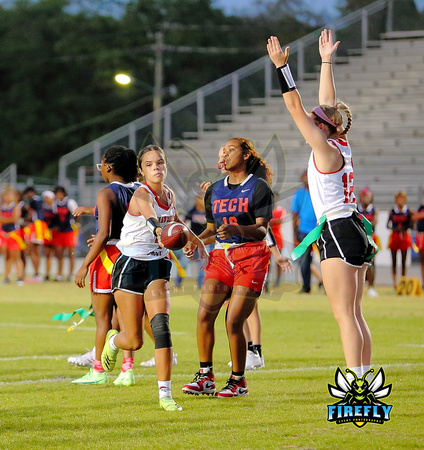 Tampa Bay Tech Titans vs Strawberry Crest Chargers Flag Football 2023 Firefly Event Photography  (98)
