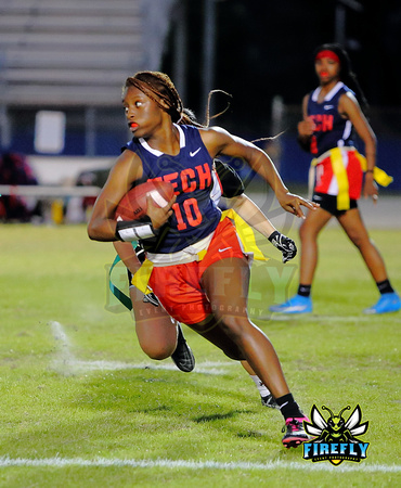 Tampa Bay Tech Titans vs Strawberry Crest Chargers Flag Football 2023 Firefly Event Photography  (116)