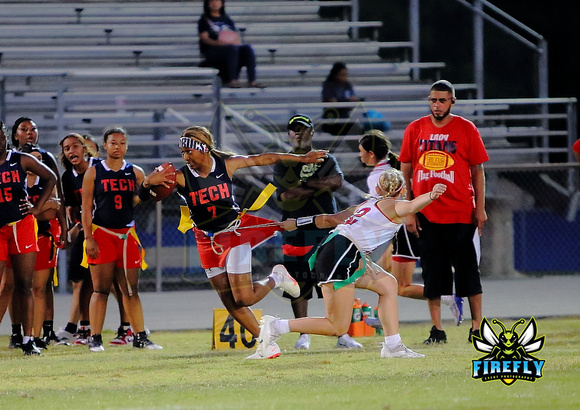 Tampa Bay Tech Titans vs Strawberry Crest Chargers Flag Football 2023 Firefly Event Photography  (120)
