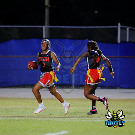 Tampa Bay Tech Titans vs Strawberry Crest Chargers Flag Football 2023 Firefly Event Photography  (128)