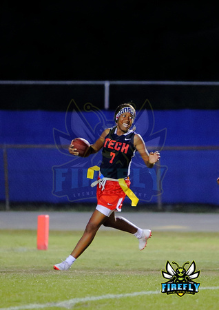 Tampa Bay Tech Titans vs Strawberry Crest Chargers Flag Football 2023 Firefly Event Photography  (130)