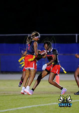 Tampa Bay Tech Titans vs Strawberry Crest Chargers Flag Football 2023 Firefly Event Photography  (132)
