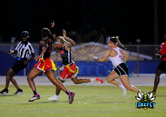 Tampa Bay Tech Titans vs Strawberry Crest Chargers Flag Football 2023 Firefly Event Photography  (125)