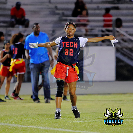 Tampa Bay Tech Titans vs Strawberry Crest Chargers Flag Football 2023 Firefly Event Photography  (139)