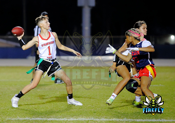 Tampa Bay Tech Titans vs Strawberry Crest Chargers Flag Football 2023 Firefly Event Photography  (140)