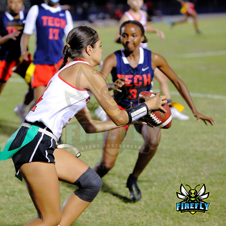 Tampa Bay Tech Titans vs Strawberry Crest Chargers Flag Football 2023 Firefly Event Photography  (144)