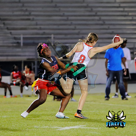 Tampa Bay Tech Titans vs Strawberry Crest Chargers Flag Football 2023 Firefly Event Photography  (149)