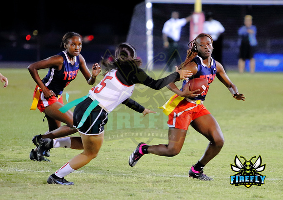 Tampa Bay Tech Titans vs Strawberry Crest Chargers Flag Football 2023 Firefly Event Photography  (156)