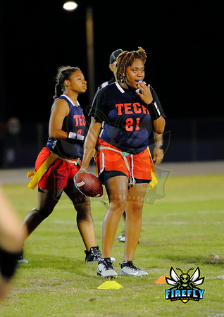 Tampa Bay Tech Titans vs Strawberry Crest Chargers Flag Football 2023 Firefly Event Photography  (161)