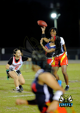 Tampa Bay Tech Titans vs Strawberry Crest Chargers Flag Football 2023 Firefly Event Photography  (162)