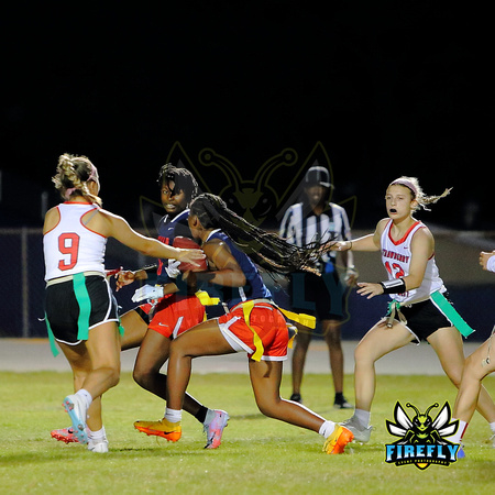 Tampa Bay Tech Titans vs Strawberry Crest Chargers Flag Football 2023 Firefly Event Photography  (168)