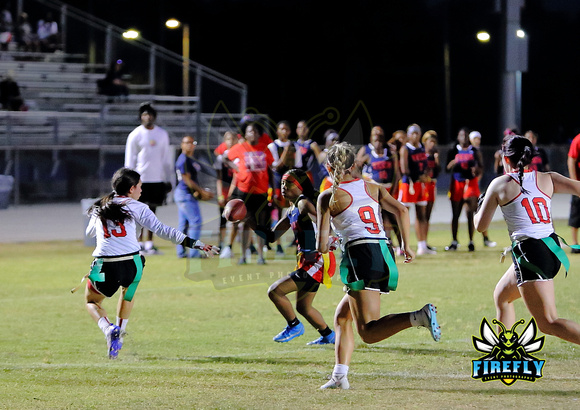 Tampa Bay Tech Titans vs Strawberry Crest Chargers Flag Football 2023 Firefly Event Photography  (170)