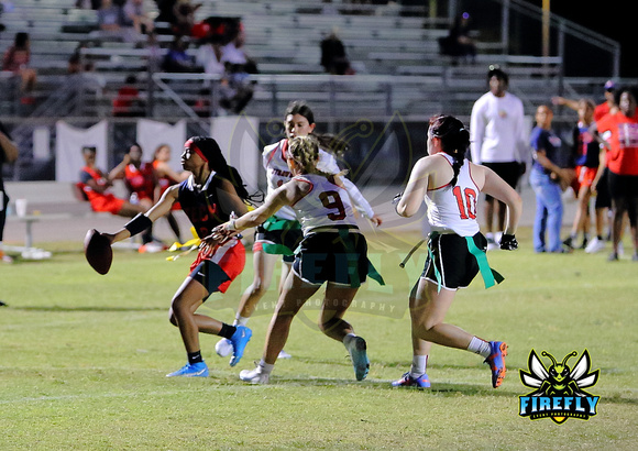 Tampa Bay Tech Titans vs Strawberry Crest Chargers Flag Football 2023 Firefly Event Photography  (171)