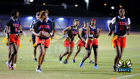 Tampa Bay Tech Titans vs Strawberry Crest Chargers Flag Football 2023 Firefly Event Photography  (173)
