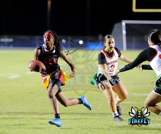 Tampa Bay Tech Titans vs Strawberry Crest Chargers Flag Football 2023 Firefly Event Photography  (178)