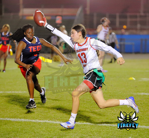 Tampa Bay Tech Titans vs Strawberry Crest Chargers Flag Football 2023 Firefly Event Photography  (185)