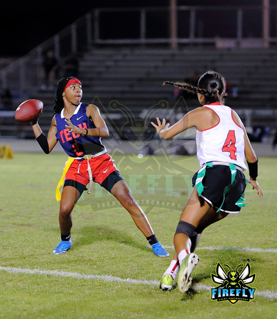 Tampa Bay Tech Titans vs Strawberry Crest Chargers Flag Football 2023 Firefly Event Photography  (198)