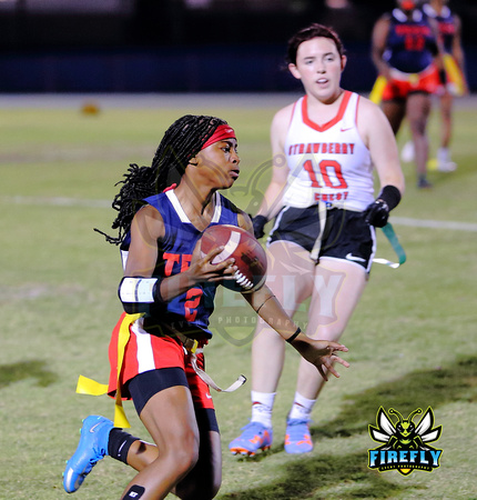Tampa Bay Tech Titans vs Strawberry Crest Chargers Flag Football 2023 Firefly Event Photography  (197)