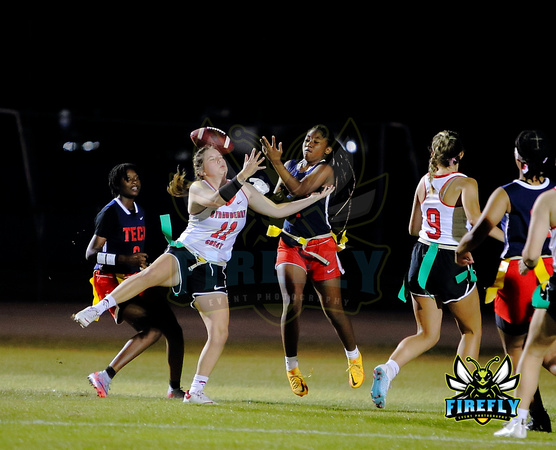 Tampa Bay Tech Titans vs Strawberry Crest Chargers Flag Football 2023 Firefly Event Photography  (199)