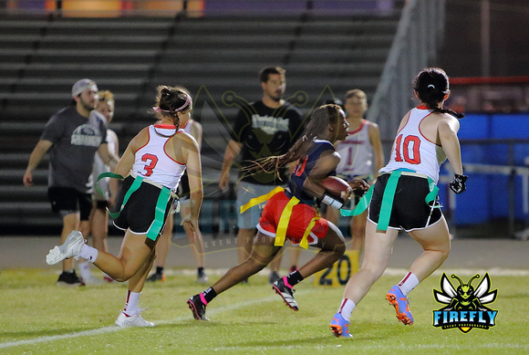 Tampa Bay Tech Titans vs Strawberry Crest Chargers Flag Football 2023 Firefly Event Photography  (200)