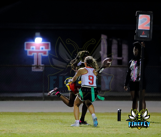 Tampa Bay Tech Titans vs Strawberry Crest Chargers Flag Football 2023 Firefly Event Photography  (203)