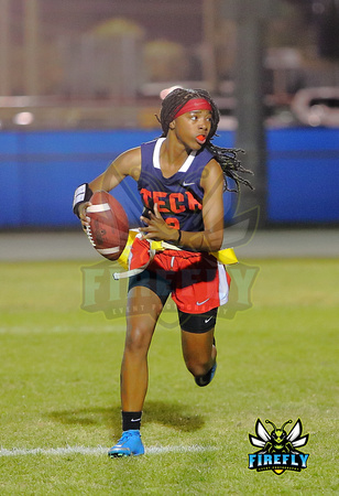 Tampa Bay Tech Titans vs Strawberry Crest Chargers Flag Football 2023 Firefly Event Photography  (205)