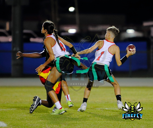 Tampa Bay Tech Titans vs Strawberry Crest Chargers Flag Football 2023 Firefly Event Photography  (208)