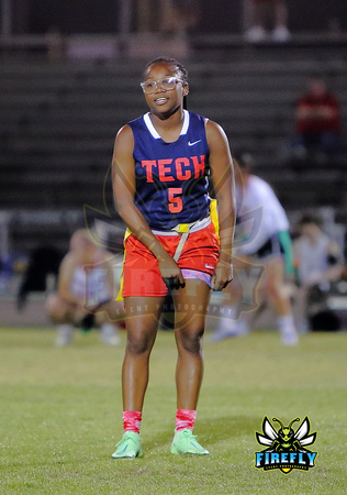 Tampa Bay Tech Titans vs Strawberry Crest Chargers Flag Football 2023 Firefly Event Photography  (210)