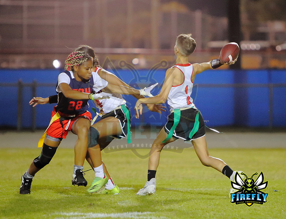 Tampa Bay Tech Titans vs Strawberry Crest Chargers Flag Football 2023 Firefly Event Photography  (211)