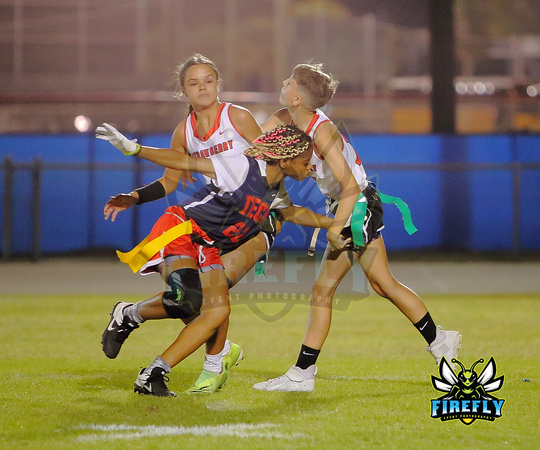 Tampa Bay Tech Titans vs Strawberry Crest Chargers Flag Football 2023 Firefly Event Photography  (212)