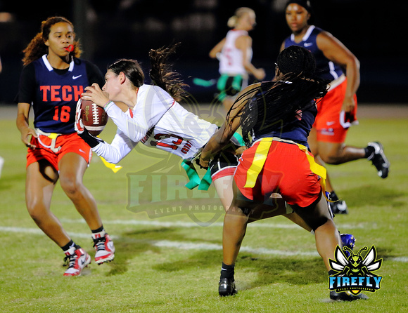 Tampa Bay Tech Titans vs Strawberry Crest Chargers Flag Football 2023 Firefly Event Photography  (214)