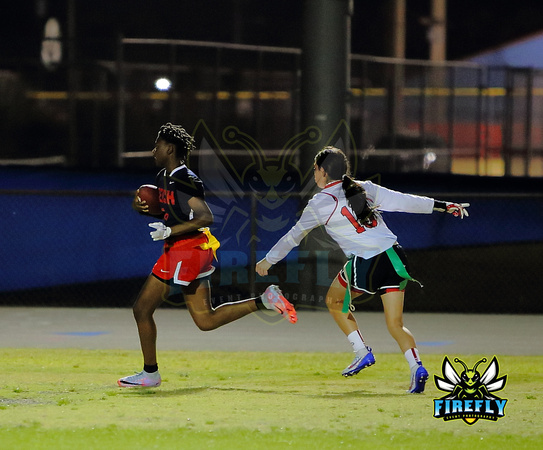 Tampa Bay Tech Titans vs Strawberry Crest Chargers Flag Football 2023 Firefly Event Photography  (221)