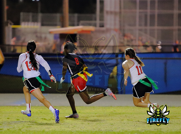 Tampa Bay Tech Titans vs Strawberry Crest Chargers Flag Football 2023 Firefly Event Photography  (220)