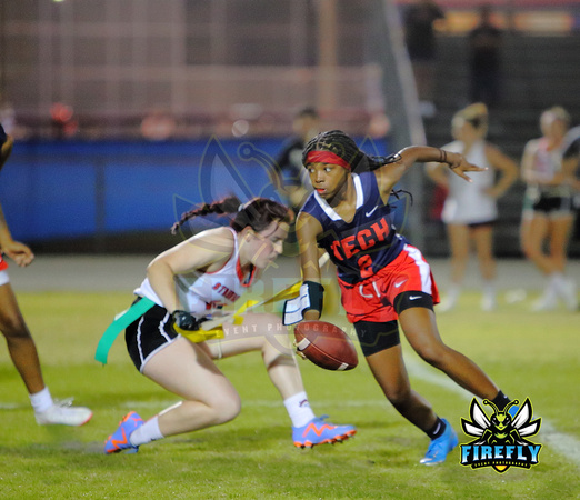 Tampa Bay Tech Titans vs Strawberry Crest Chargers Flag Football 2023 Firefly Event Photography  (224)