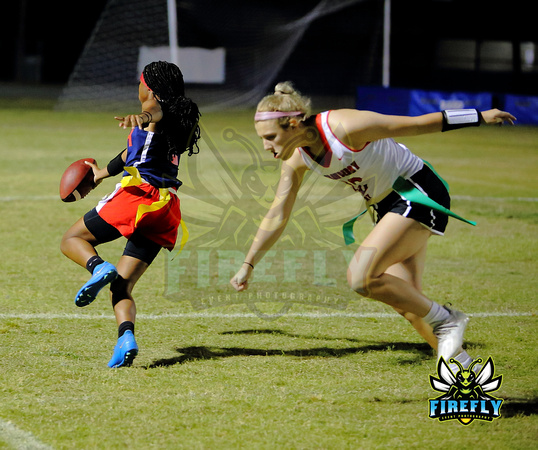 Tampa Bay Tech Titans vs Strawberry Crest Chargers Flag Football 2023 Firefly Event Photography  (237)