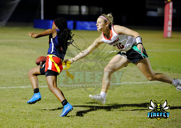Tampa Bay Tech Titans vs Strawberry Crest Chargers Flag Football 2023 Firefly Event Photography  (236)