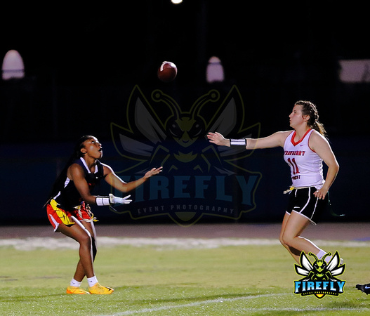 Tampa Bay Tech Titans vs Strawberry Crest Chargers Flag Football 2023 Firefly Event Photography  (238)