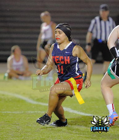 Tampa Bay Tech Titans vs Strawberry Crest Chargers Flag Football 2023 Firefly Event Photography  (248)