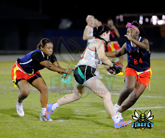 Tampa Bay Tech Titans vs Strawberry Crest Chargers Flag Football 2023 Firefly Event Photography  (255)
