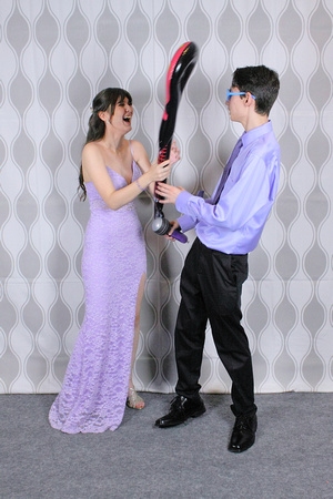 Grey and White Backdrop Northeast High Prom 2023 by Firefly Event Photography (719)