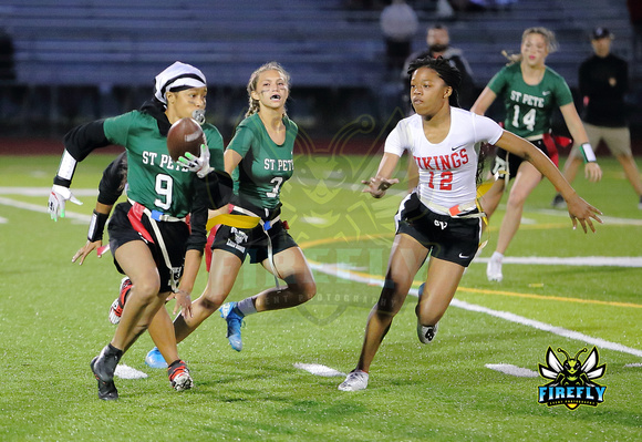 St. Pete Green Devils vs Northeast Lady Vikings Flag Football 2023 by Firefly Event Photography (59)