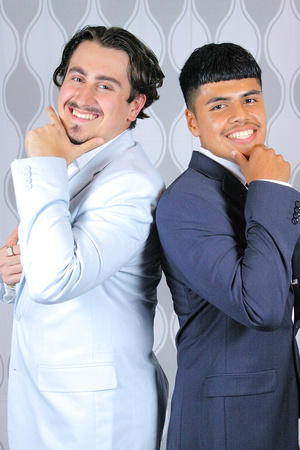 Grey and White Backdrop Northeast High Prom 2023 by Firefly Event Photography (532)