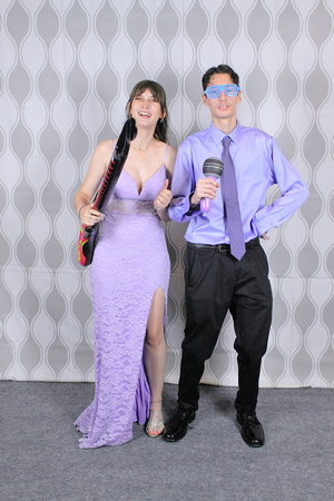 Grey and White Backdrop Northeast High Prom 2023 by Firefly Event Photography (716)