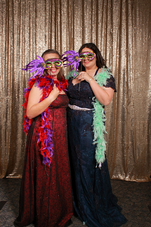 Northeast High School Prom 2017 Gold Backdrop by Firefly Event Photography (9)