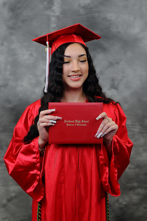 Diploma Cover Portrait Northeast High Graduation 2023 by Firefly Event Photography (222)