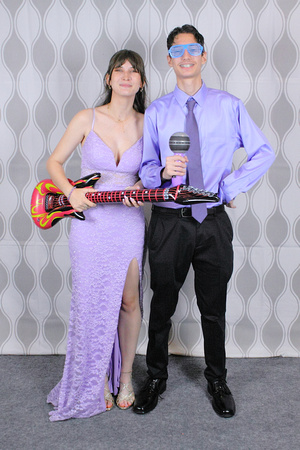 Grey and White Backdrop Northeast High Prom 2023 by Firefly Event Photography (717)