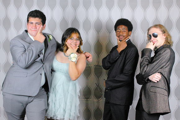 Grey and White Backdrop Northeast High Prom 2023 by Firefly Event Photography (653)