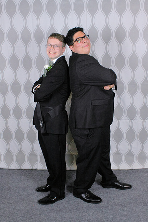 Grey and White Backdrop Northeast High Prom 2023 by Firefly Event Photography (255)