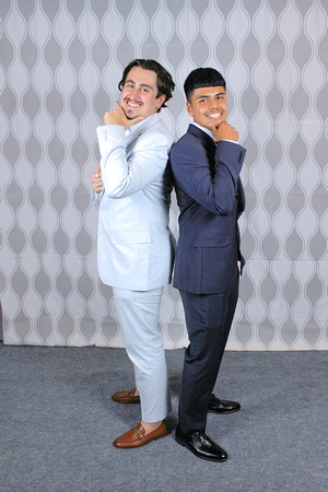 Grey and White Backdrop Northeast High Prom 2023 by Firefly Event Photography (533)