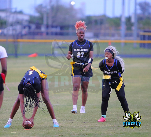 Gibbs Gladiators vs St. Pete Green Devils Flag Football 2023 by Firefly Event Photography (35)